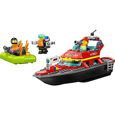 LEGO City 60373 Brandvæsnets redningsbåd