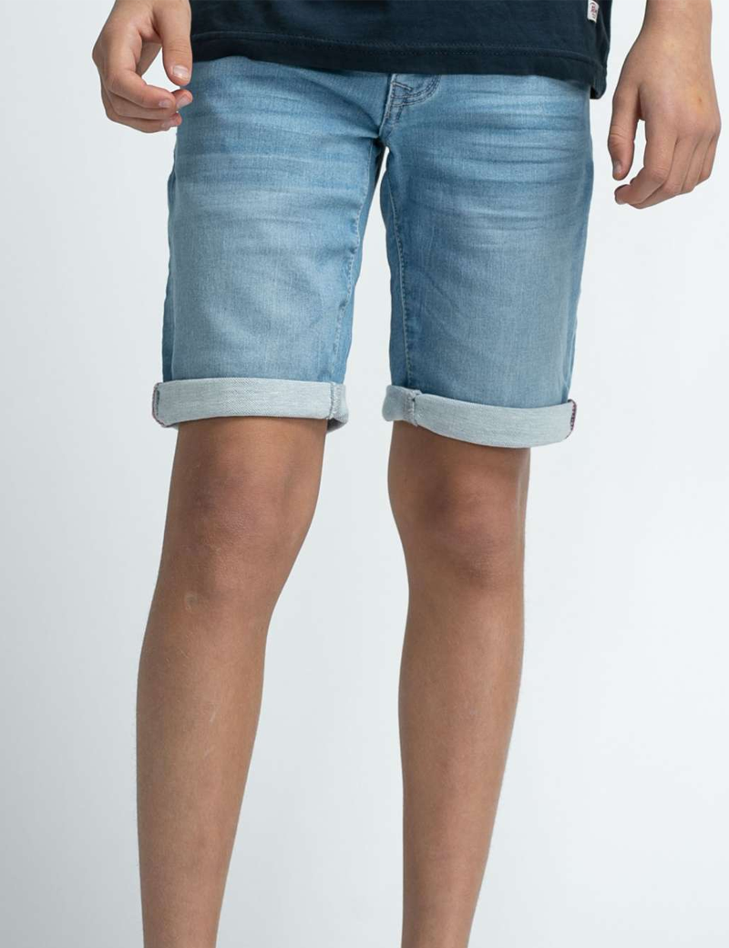 PETROL IND SHORT JOGG JEAN EFFET USÉ