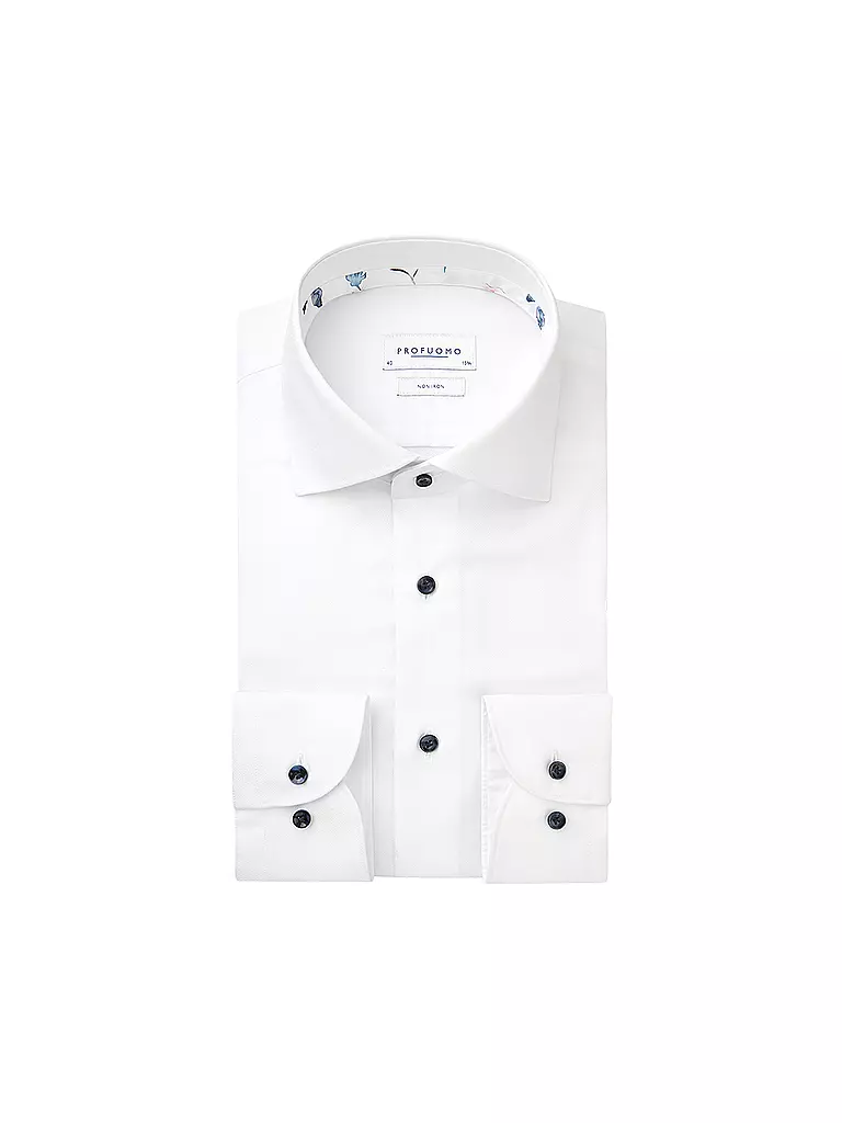 PROFUOMO Hemd Slim Fit weiss