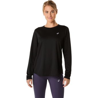 Asics Core Langarmshirt Performance Black Damen