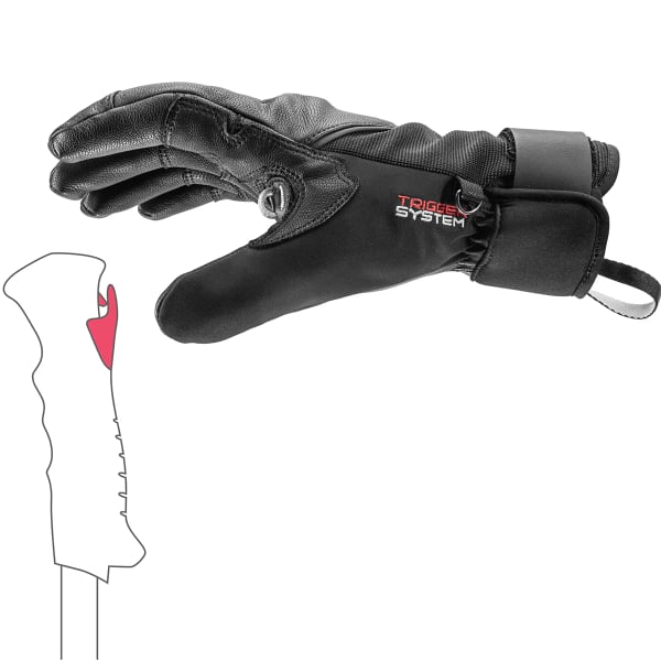 Gant de ski LEKI PEGAS LITE 3D BLACK