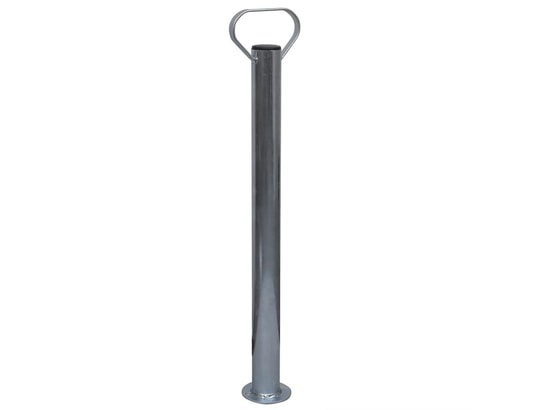 VIDAXL - Roue jockey 48 mm avec 2 tubes de support et 3 pinces fendue...