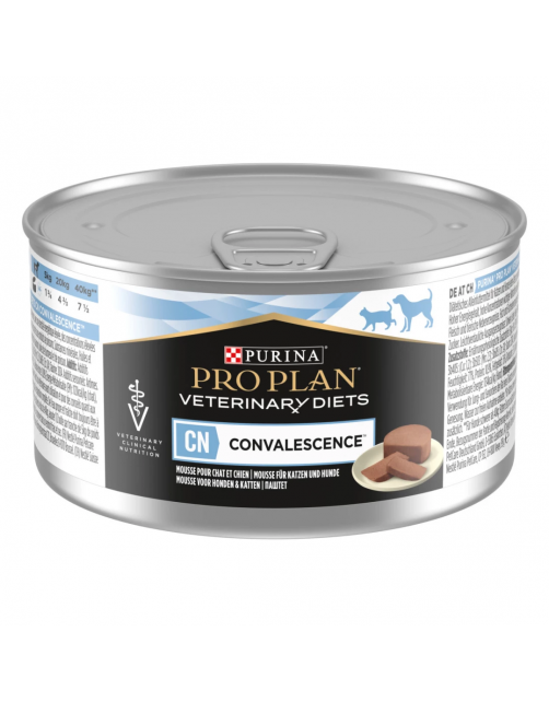 Pro Plan Veterinary Diets Canine&Feline Cn Convalescence Mousse - Honden-\/Kattenvoer - 195 g