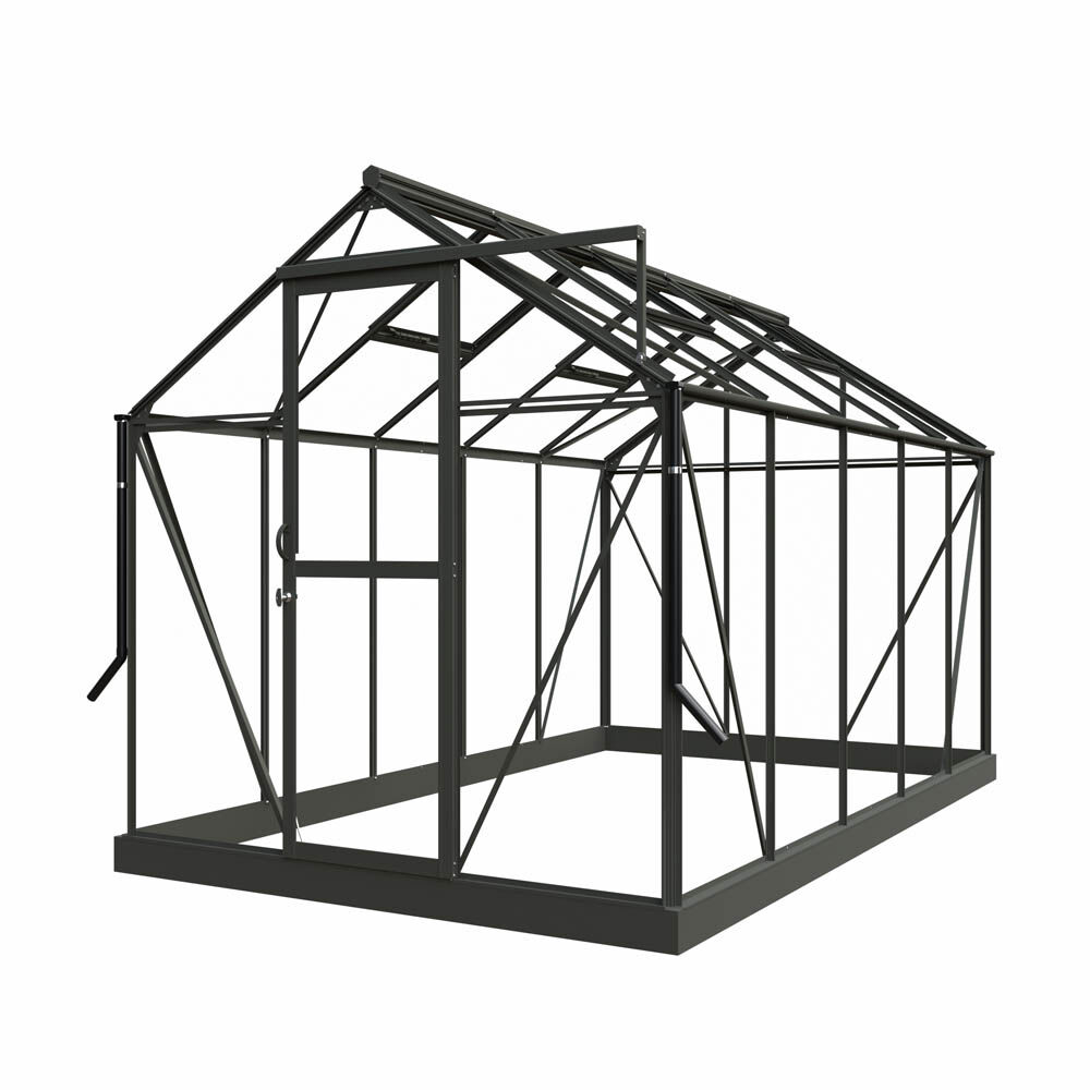 Royal Well Mary III - Tuinkas - Groen - 241x212x360 cm - Veiligheidsglas