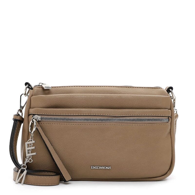 Emily & Noah Harmina Shoulder Bag Taupe