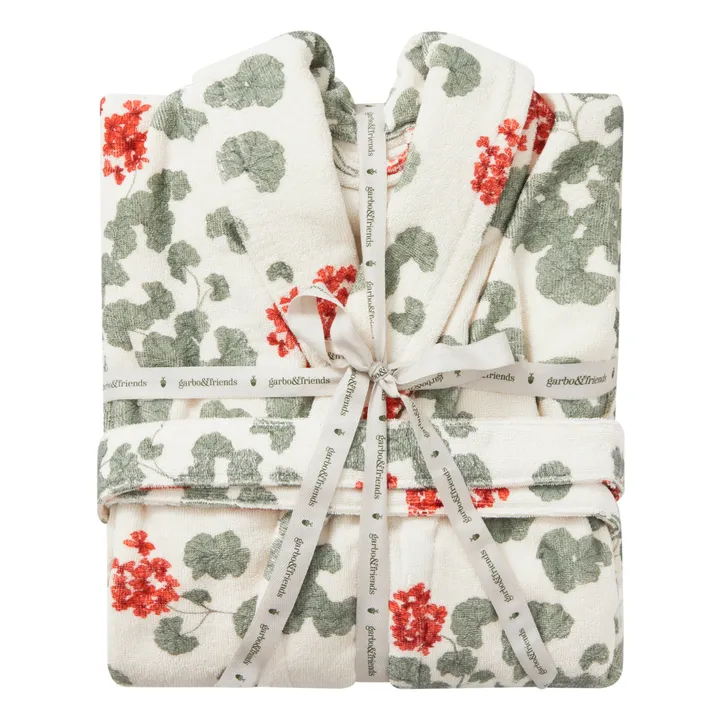 garbo&friends Peignoir Pelargonium | Vert