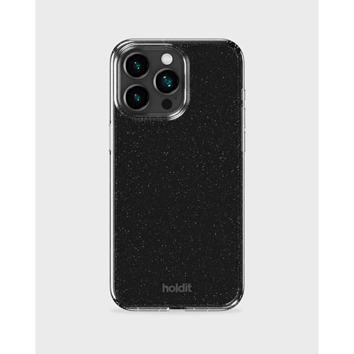 holdit Iphone 15Pro Glitter Cover, Black