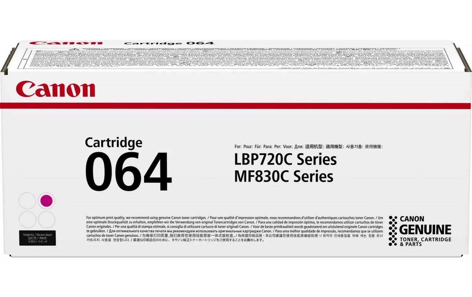 Toner 064 / 4933C001 Magenta<br>Druckerpatrone: Magenta