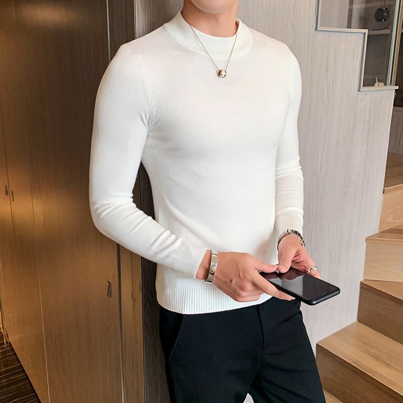 Andrei - Mock-neck gebreide top
