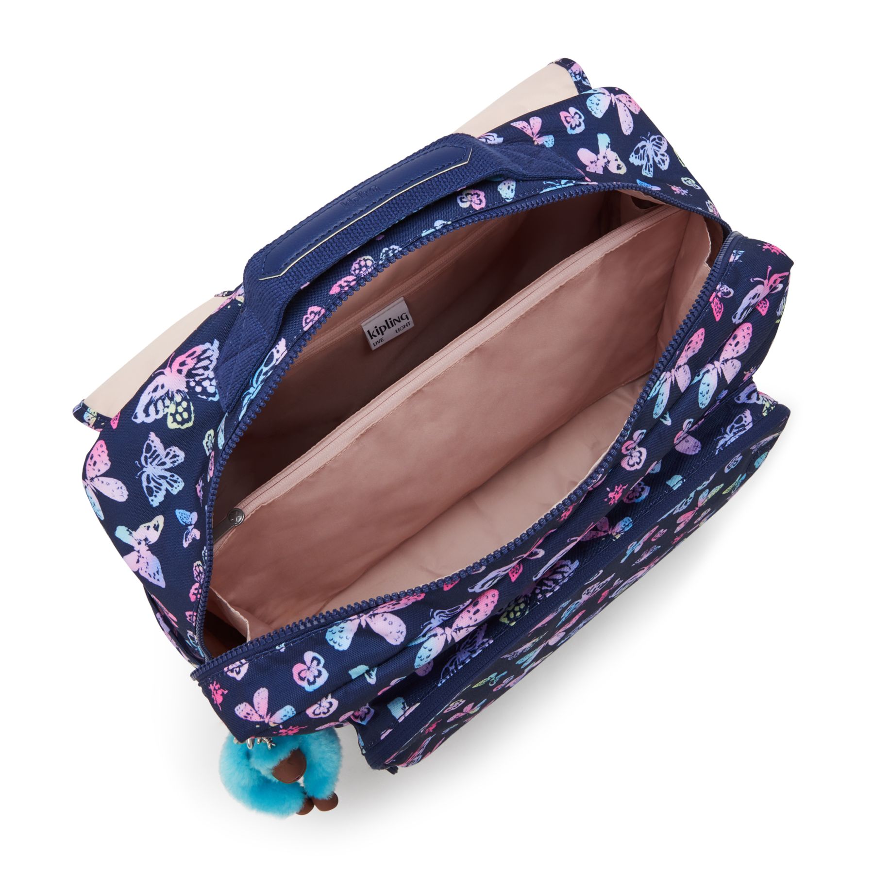 CODIE L Grand cartable avec bretelles rembourrées ajustables - Butterfly Fun