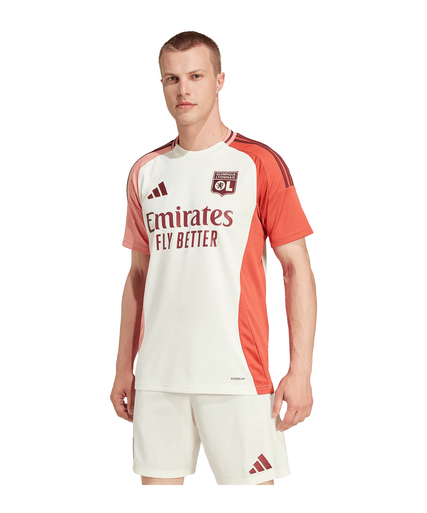 adidas Olympique Lyon Trikot 3rd 2024/2025 Weiss
