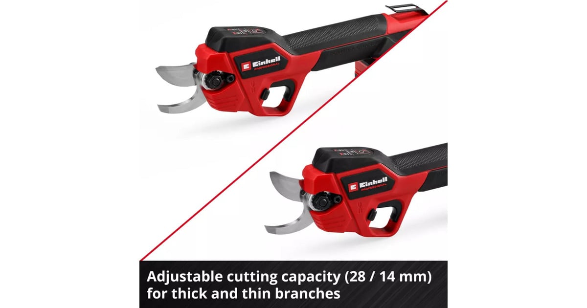 EINHELLProfessionele accusnoeischaar GP-LS 18/28 Li BL-Solo takkenschaar  (Rood/zwart, Accu en oplader niet inbegrepen, Power X-Change)