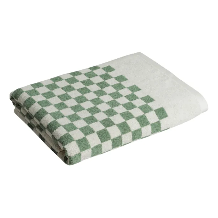 Baina Serviette de plage Roman | Vert