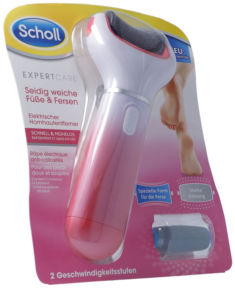 SCHOLL ExpertCare elektrischer Hornhautentferner lila 1 Stk