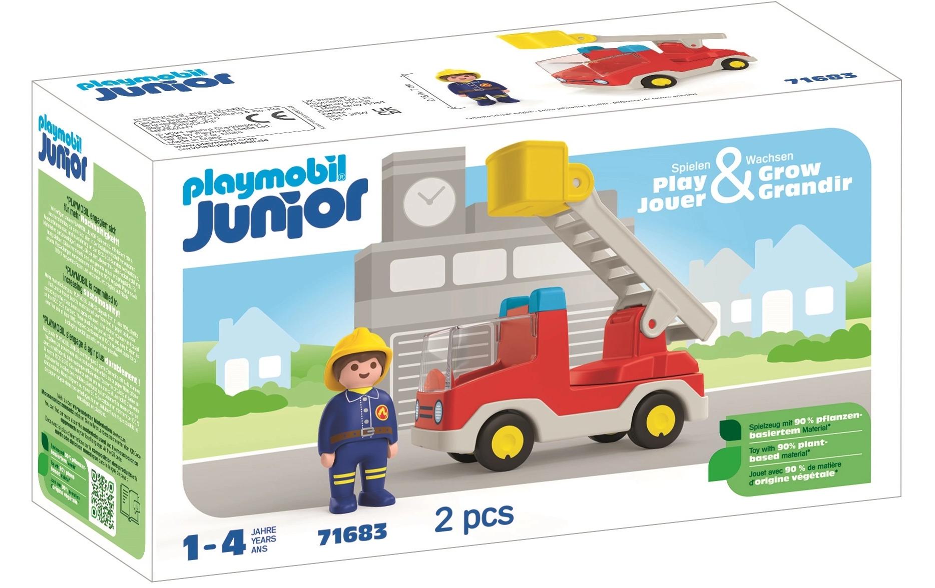Junior Feuerwehrleiterfahrzeug 71683Figuren-Set für Kinder