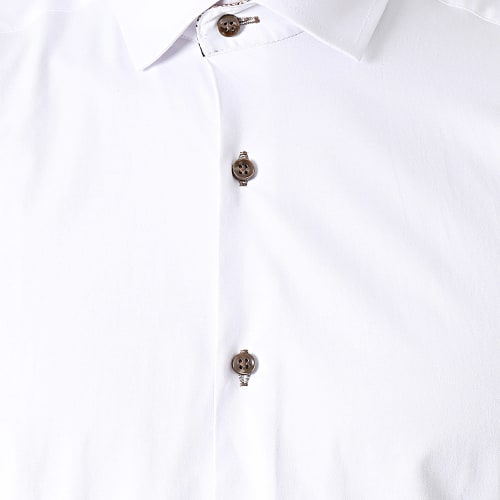 Chemise Manches Longues Blanc