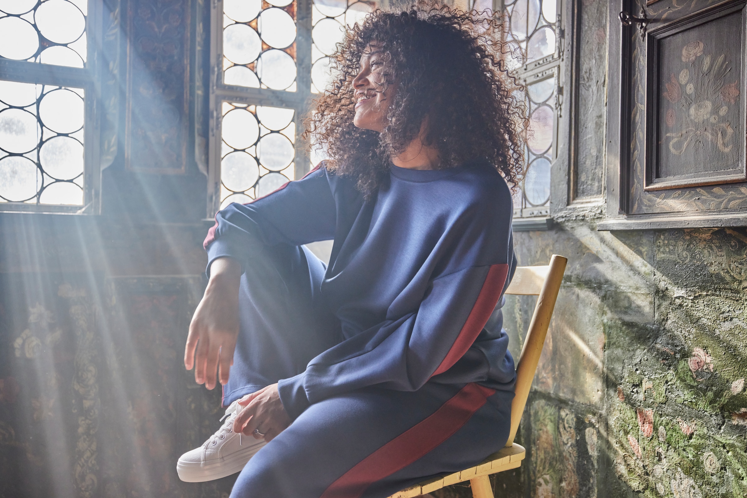 Aniston PLUS Sweathose  aus super weichen, elastischen Jersey-Qualität - NEUE KOLLEKTION
