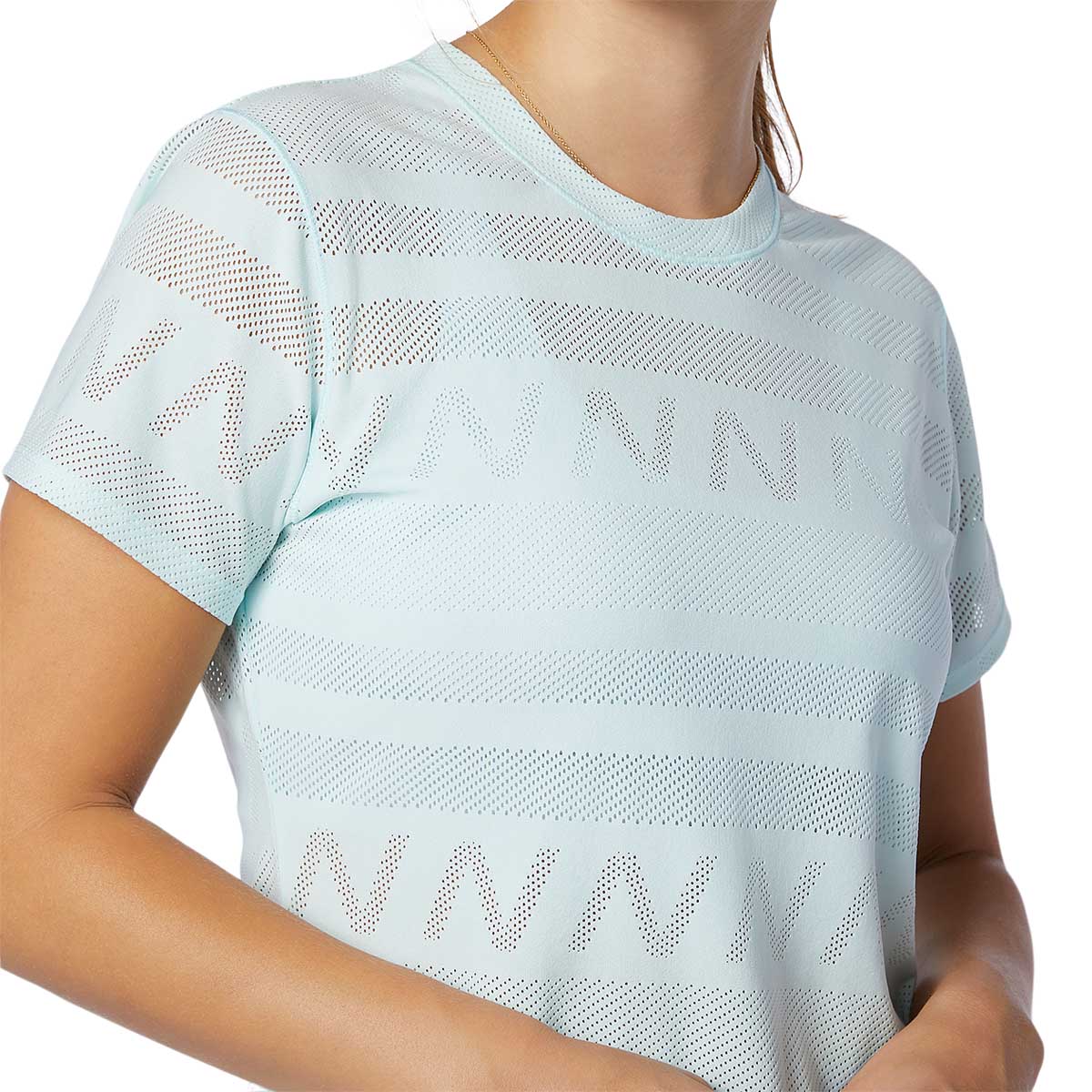 New Balance Q Speed Jacquard Løbe T-shirt Dame
