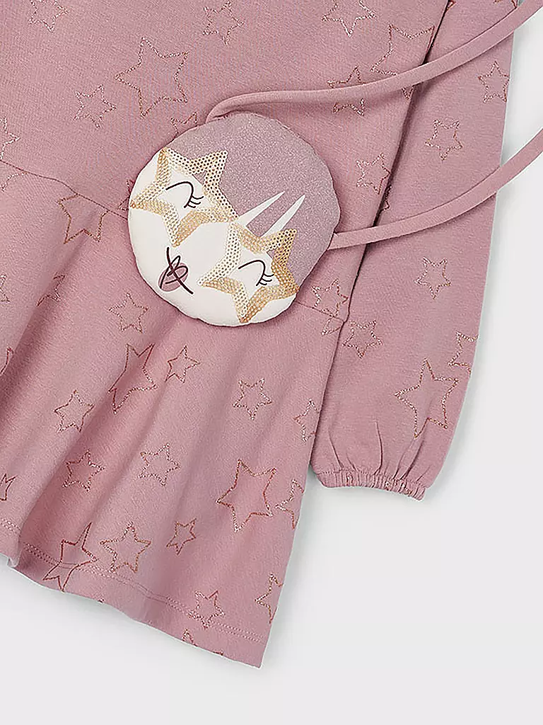 MAYORAL Mädchen Kleid und Tasche rosa