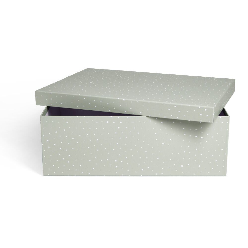 Boîte carton décorée 28x19,5xH10,8cm - 2 modèles
