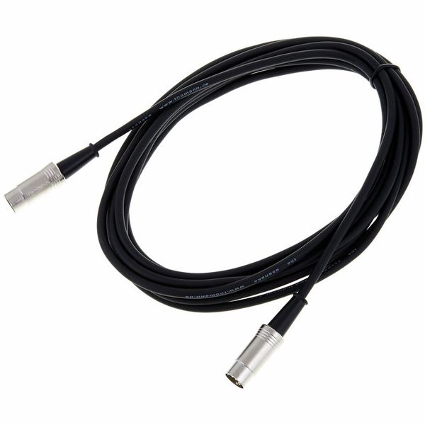 the sssnake PMK05BK MIDI-Kabel schwarz