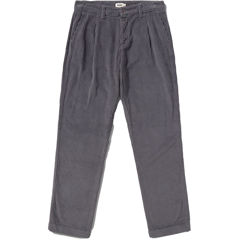 Brava Fabrics Herren Corduroy Pleated Chino Hose