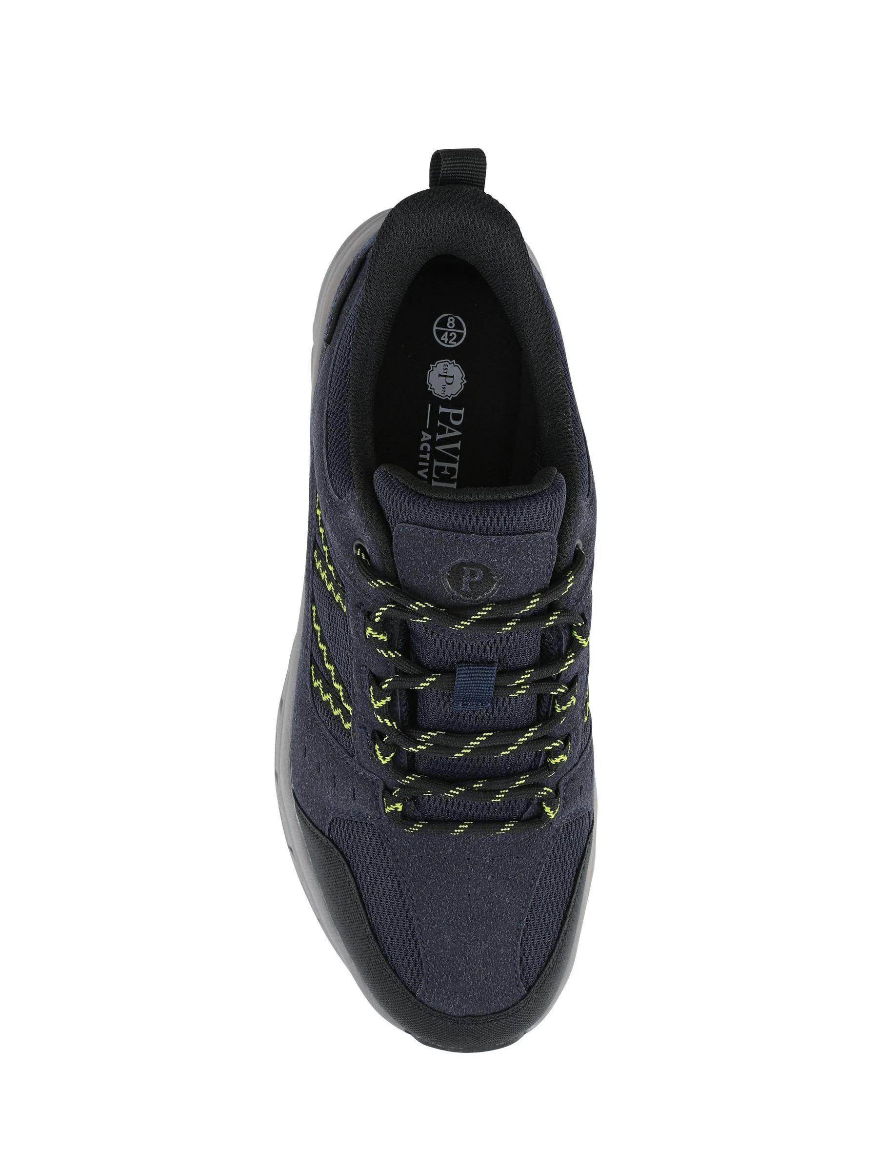 Blauw - Pavers Just Step In Extra Wide Memory Foam Trainers