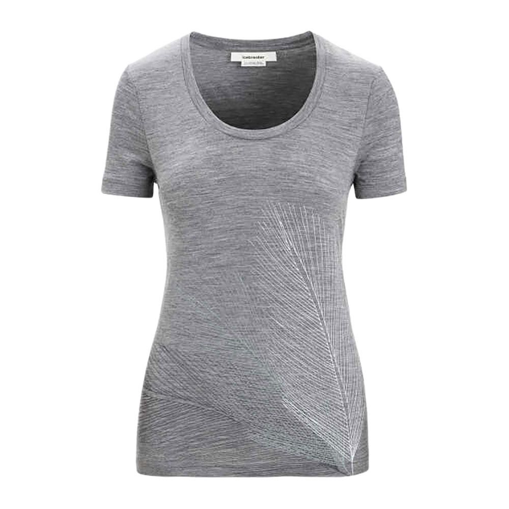 Icebreaker TECH LITE II - Tee-shirt Femme gritstone hthr