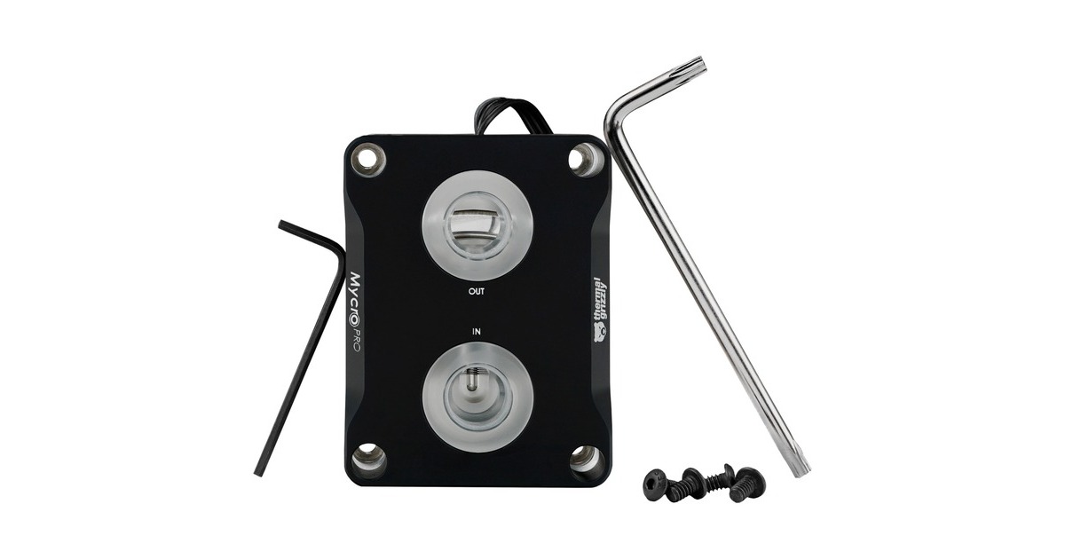Thermal GrizzlyAMD Mycro Direct-Die Pro RGB heatsink  (Zwart/transparant)