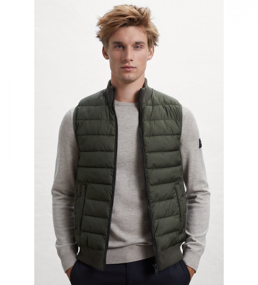 Colete verde ECOALF Trim