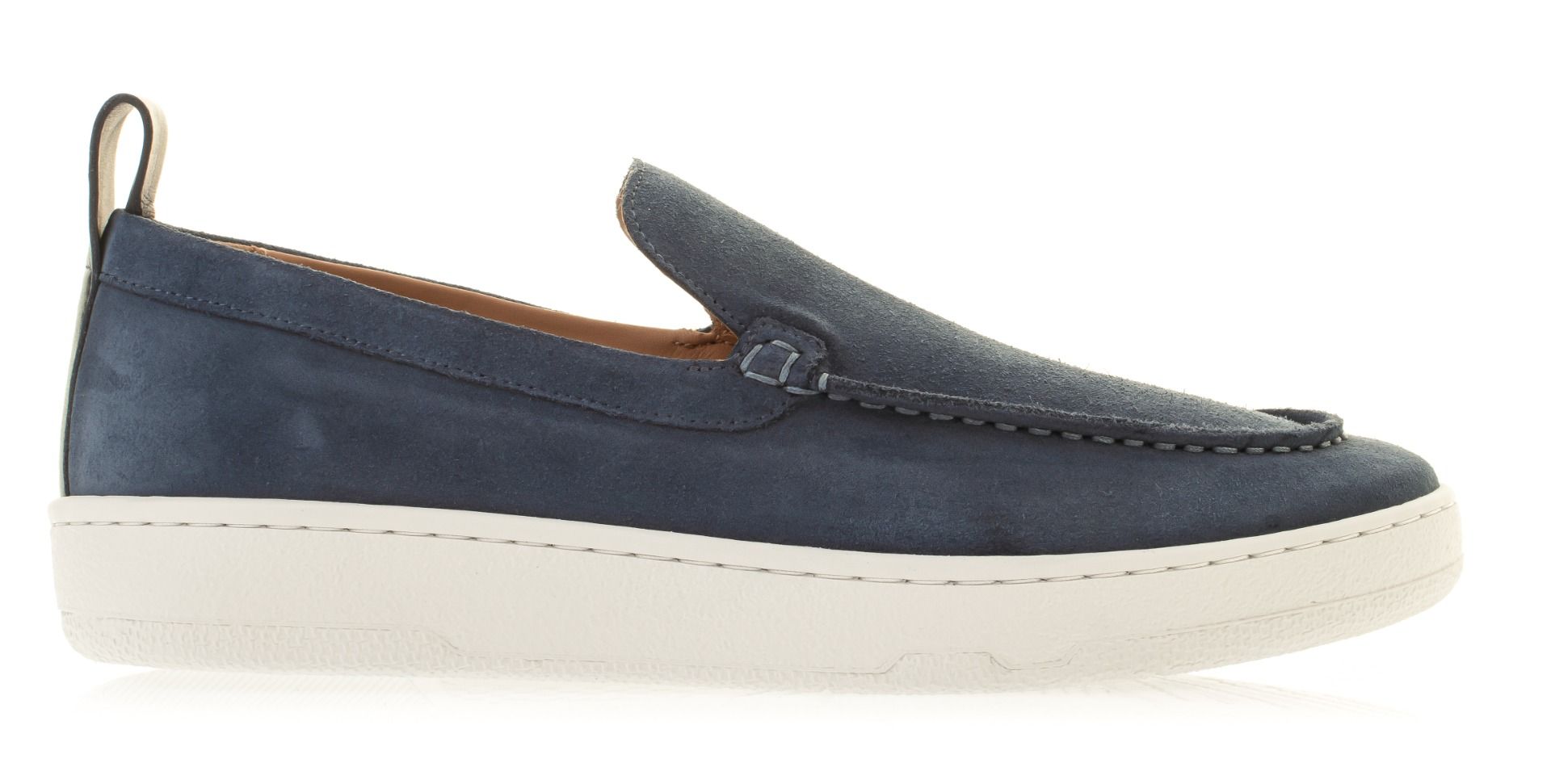 Lanvin Cruiser Suede Moccasins