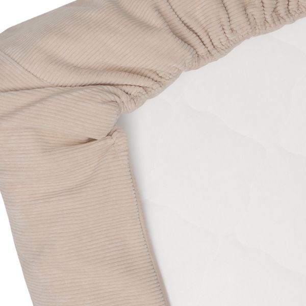 Witlof For Kids Velvet Rib Tuck-Inn Ledikantdeken - Soft Sand