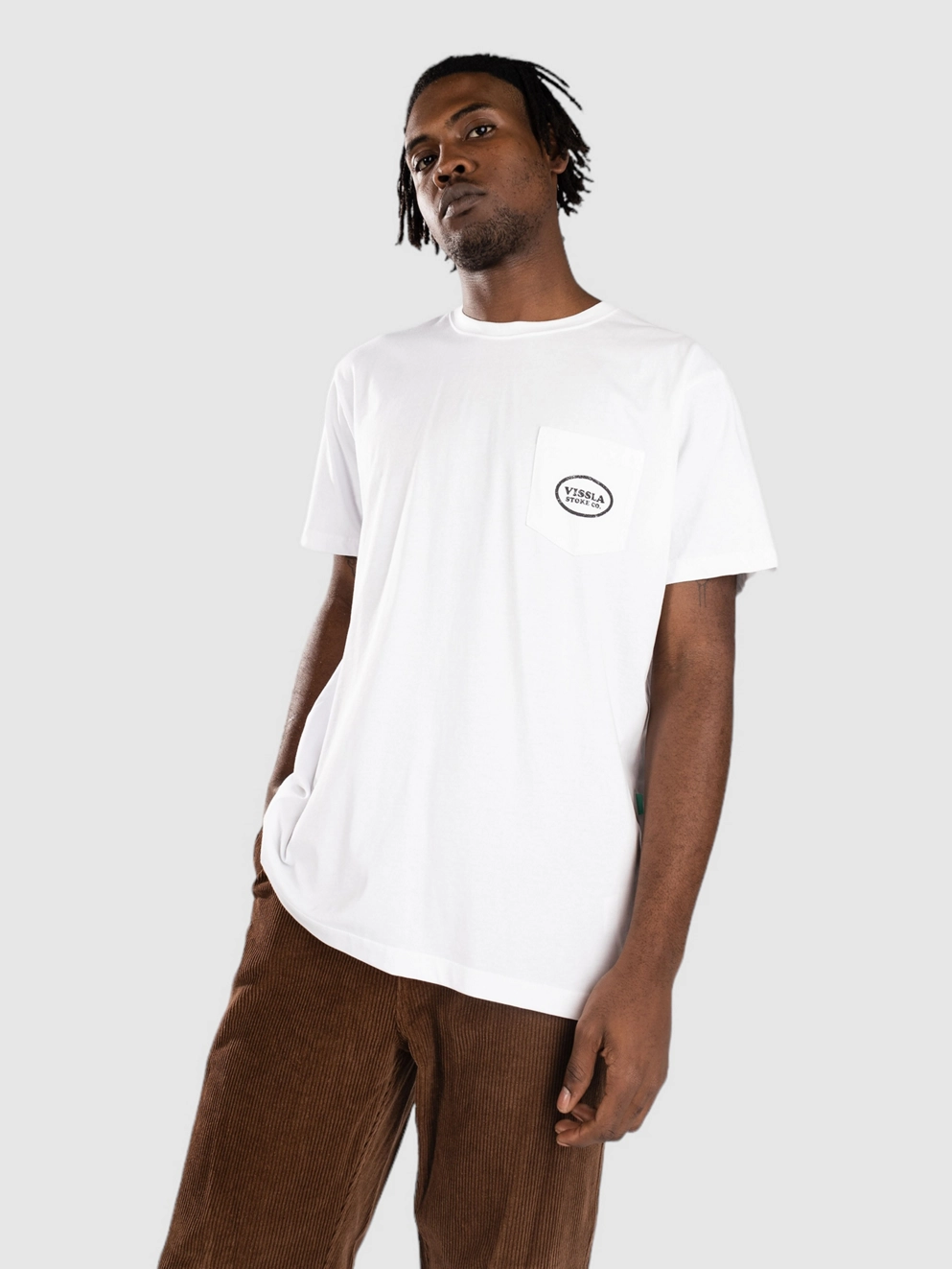 Vissla Tasty Waves Premium Organic T-Shirt white