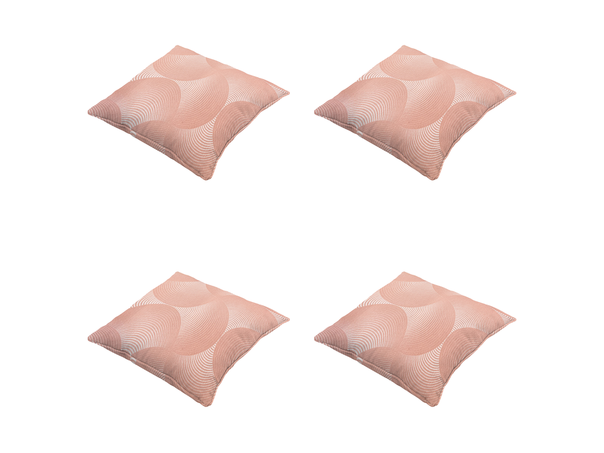Madison Napels Pink sierkussen - Set van 4
