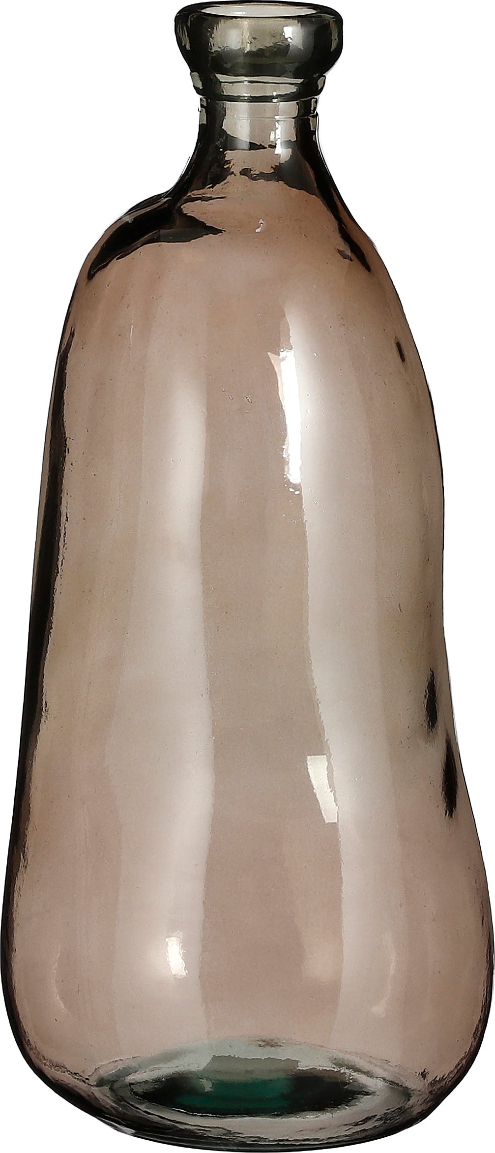 Mica Decorations vaas Organic bruin D 22 H 51 cm