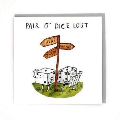 Pair O Dice Lost Card
