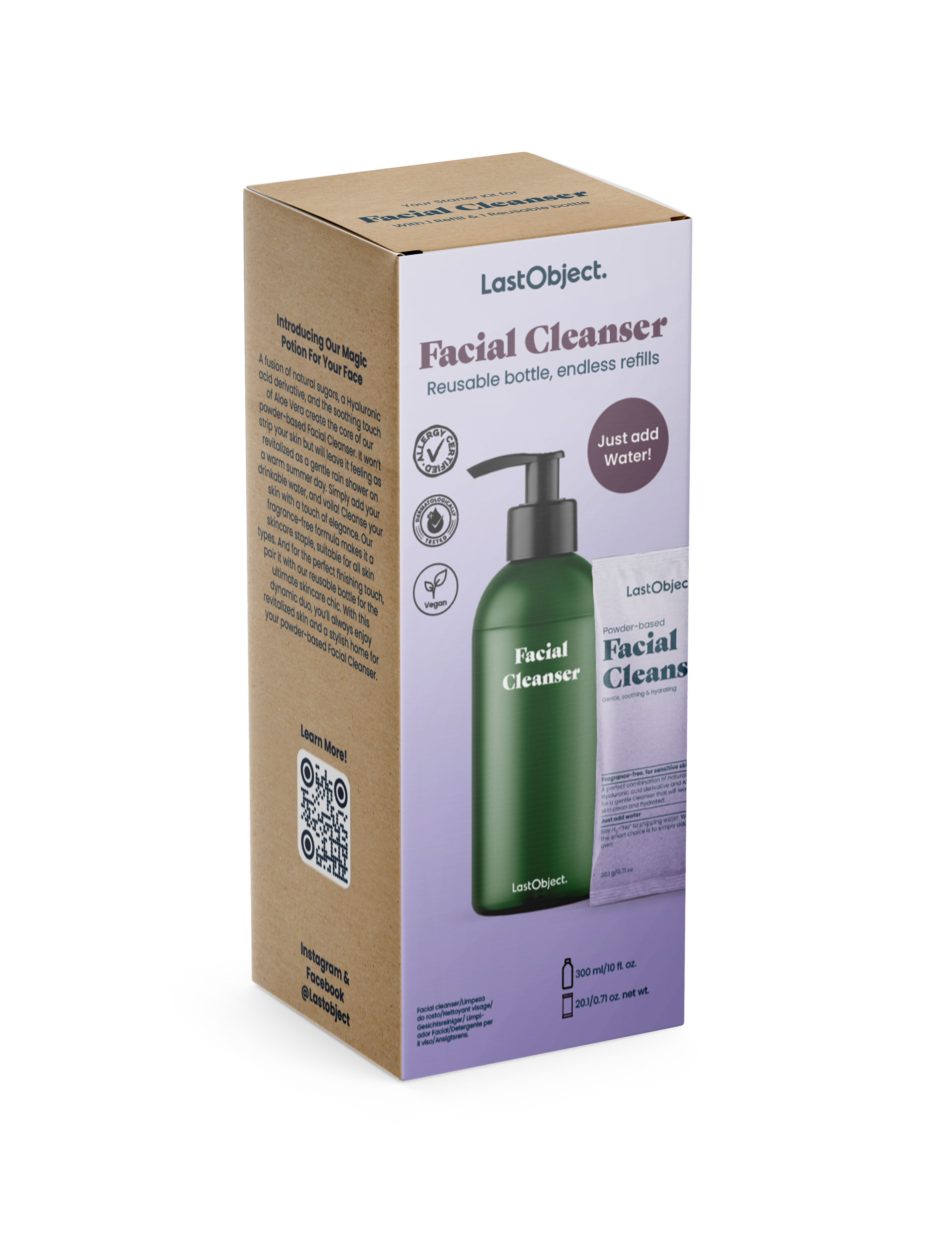 LastObject  Facial Cleanser Starter Kit