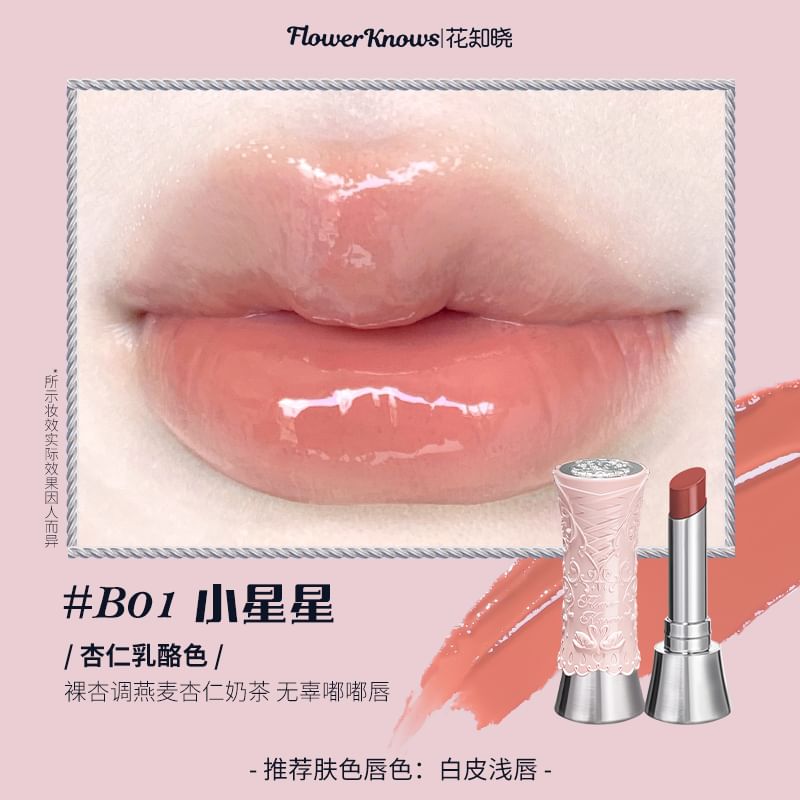Flower Knows - Pink Swan Ballet Mirror Watery Lipstick - 3 kleuren