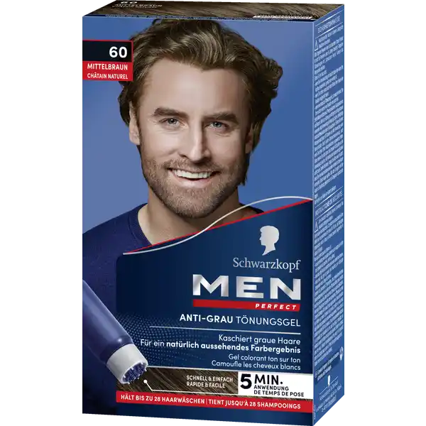 Anti-Grau-Tönungs-Gel 60 Mittelbraun