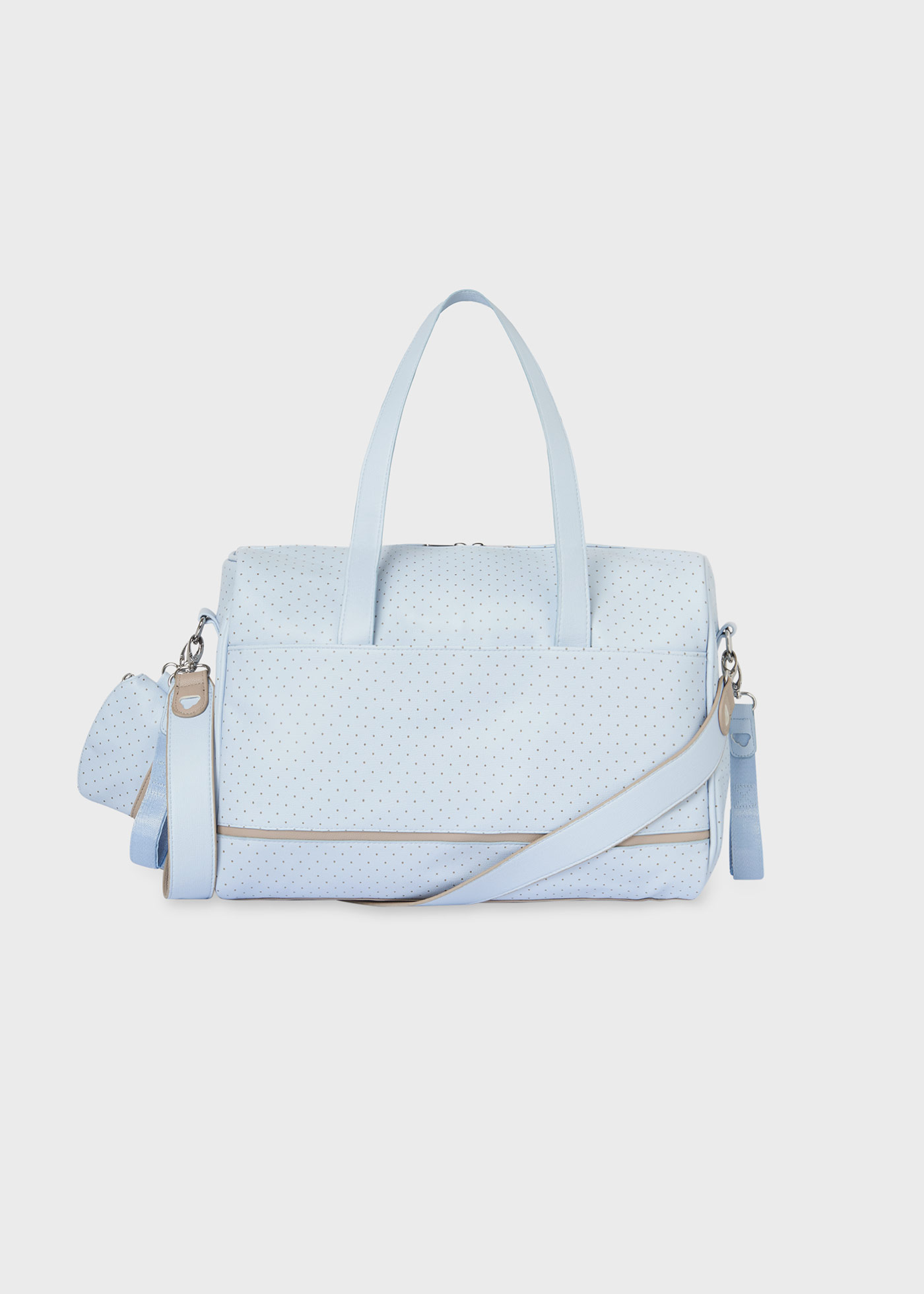 bolsa de bebê de bolinhas