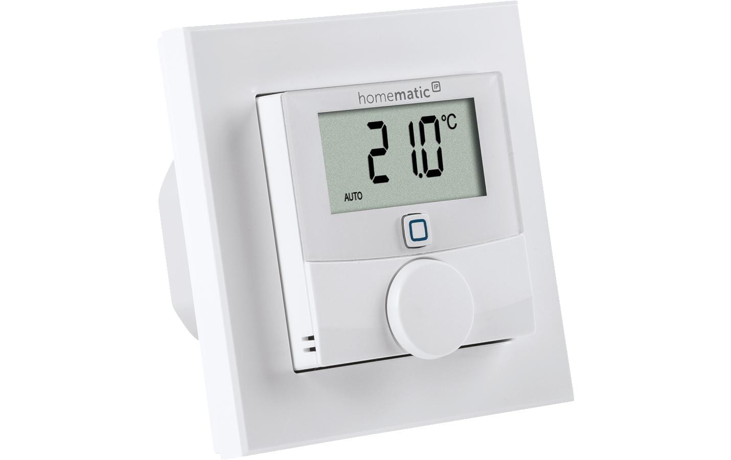 Smart Home Funk-Wandthermostat mit Schaltausgang 230 VWandthermostat mit Schaltausgang 230 V für Markenschalter – HmIP-BWTH