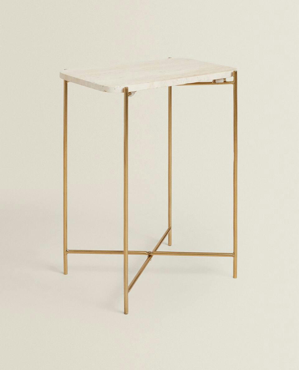 MESA LATERAL DE MÁRMORE