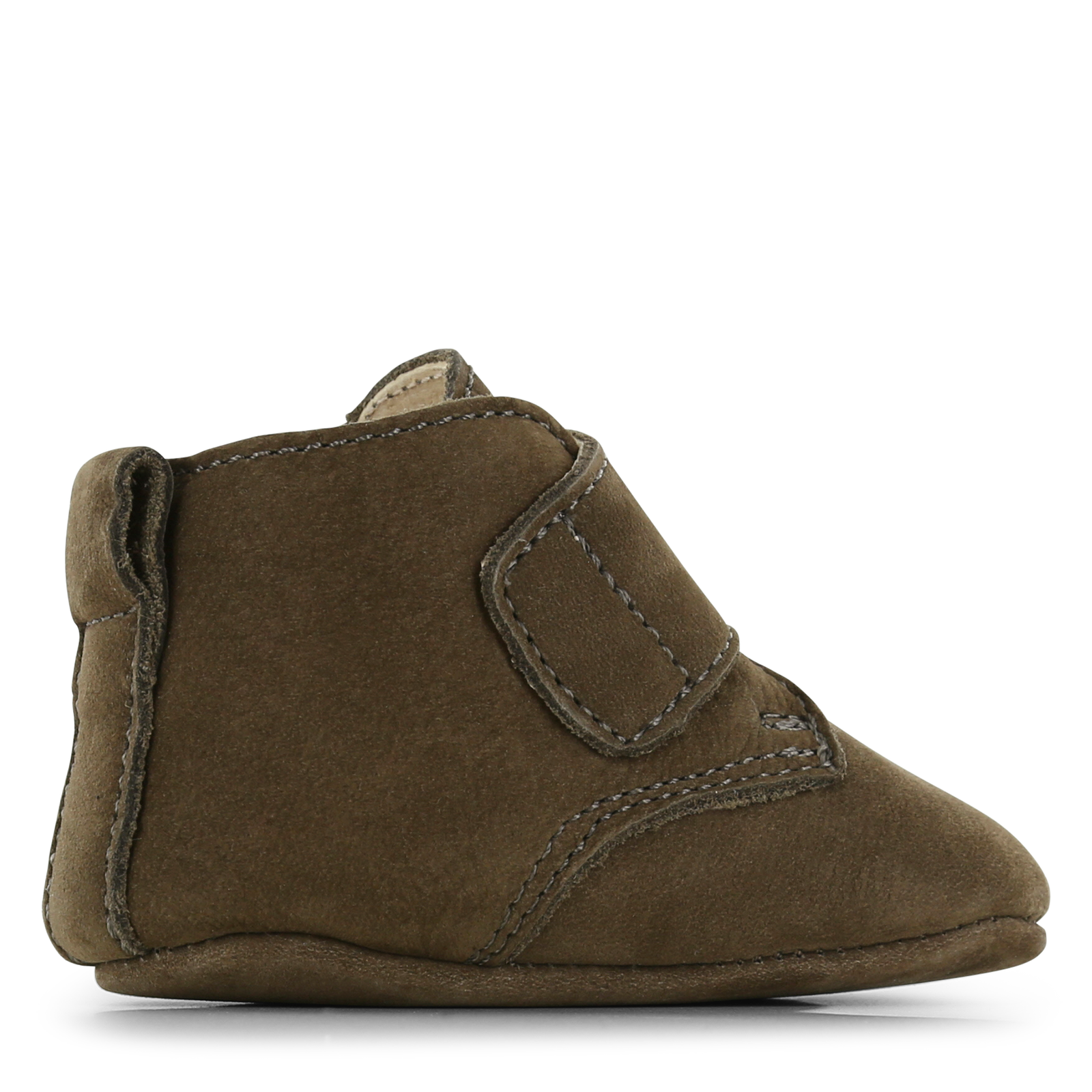 Shoesme Newborn groen slofje klittenband  | Jongens schoenen