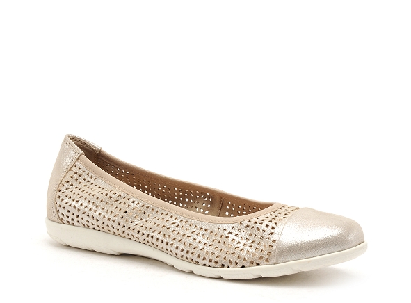 Caprice ballerines femme 22151 or