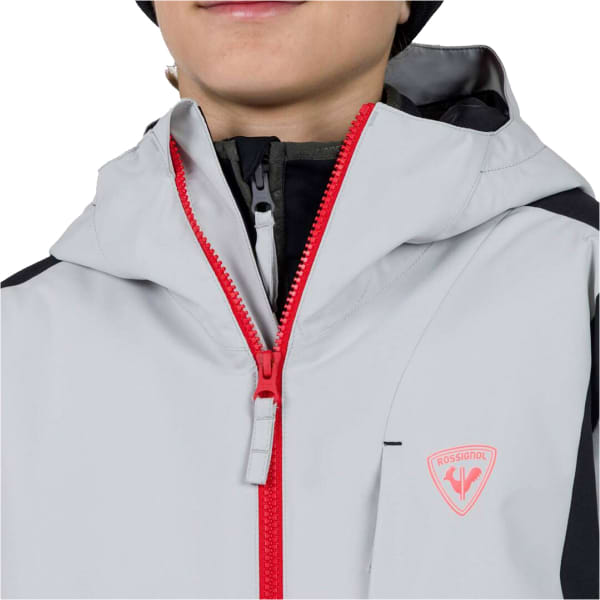 Veste de ski ROSSIGNOL BOY HERO VELIKA JKT SOFT GREY