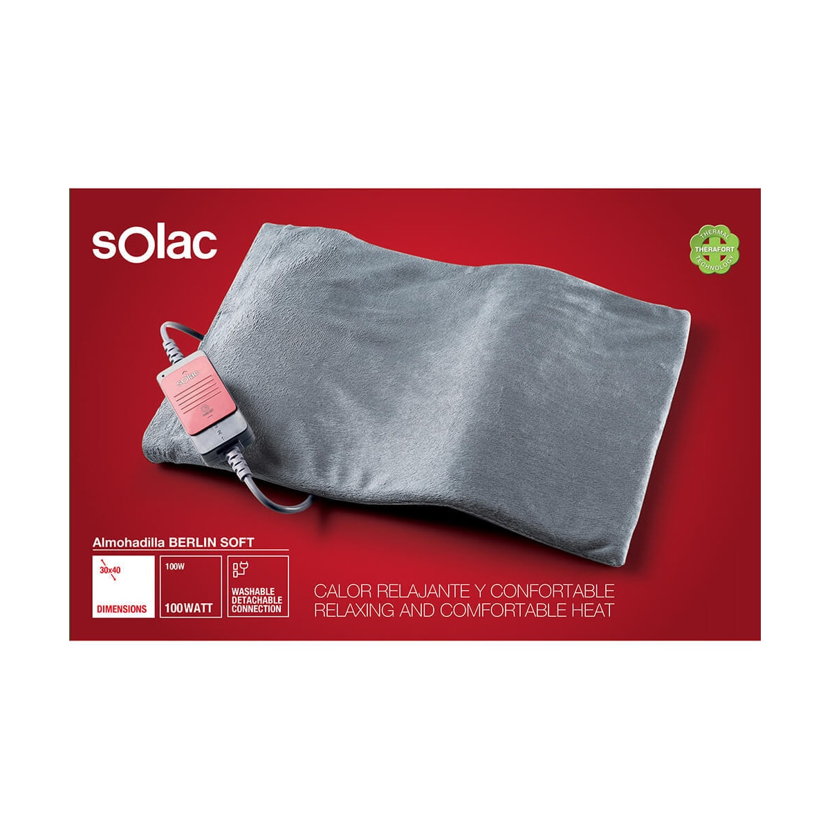 SOLAC Berlin Soft Varmepute 100W