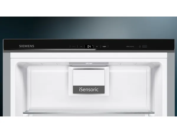 Siemens iQ700 KS36FPXCP - Køleskab - bredde: 60 cm - dybde: 65 cm - højde: 186 cm - 309 liter - Klasse C - BlackSteel