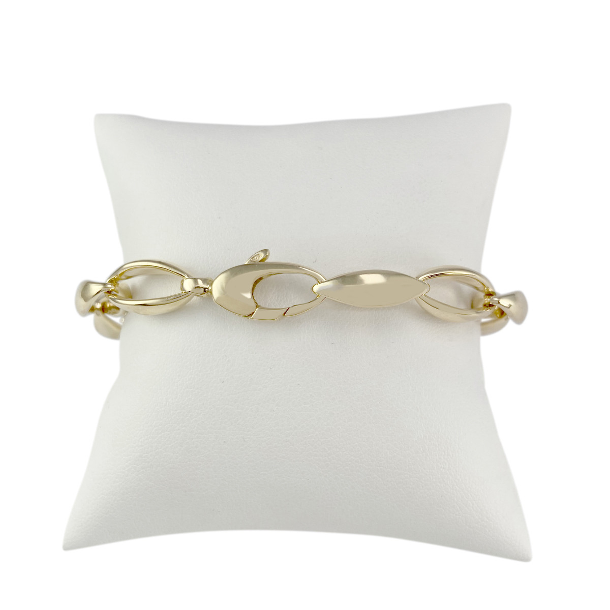 Bracelet d'occasion or 750 jaune 20 cm
