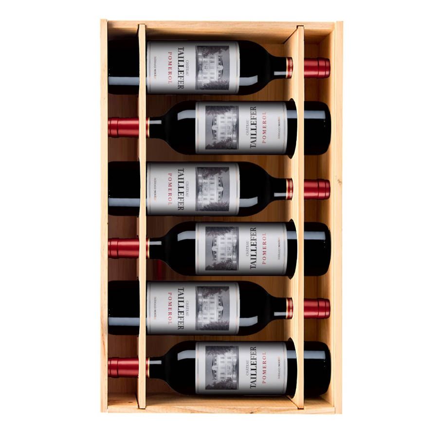 Château Taillefer 2019 - 6 bouteilles & Caisse bois