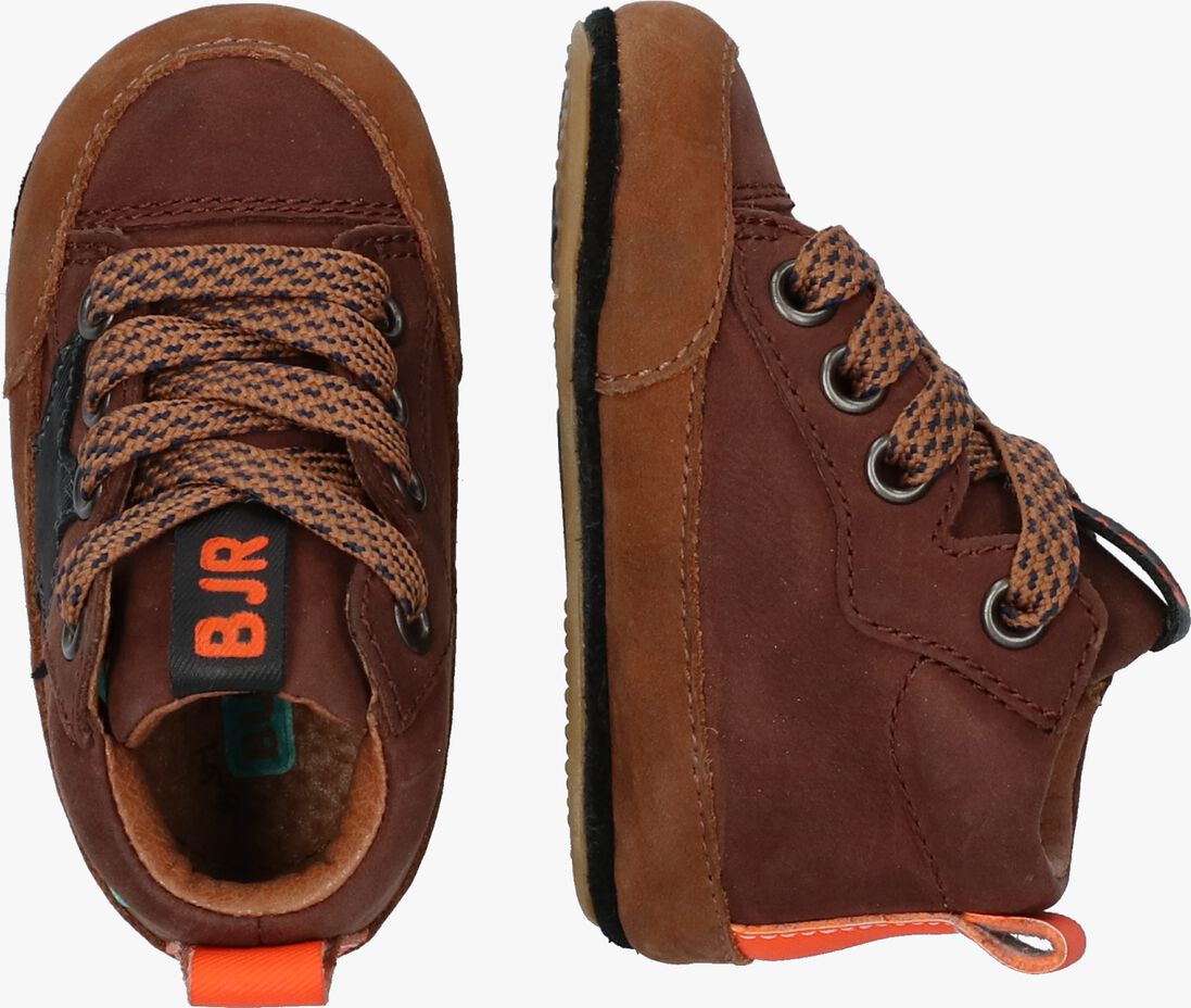 BUNNIESJR bruine bunniesjr lage sneakers zilke zacht